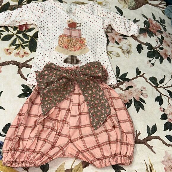 Persnickety tea party bloomer set 2/3 - Picture 1 of 4
